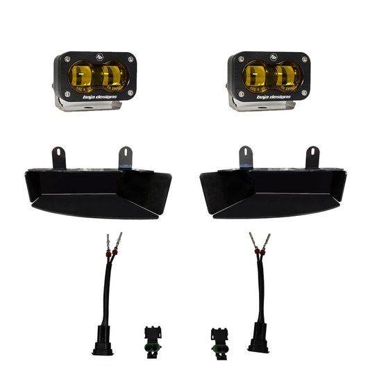 Baja Designs RAM S2 SAE Fog Pocket Light Kit RAM 19-Present 2500/3500