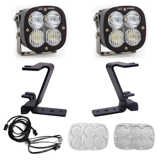 Baja Designs XL Pro A-Pillar Kit 2023-On Ford F-250/350 Super Duty Driving/Combo Clear