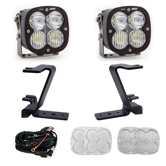 Baja Designs XL80 A-Pillar Kit 2023-On Ford F-250/350 Super Duty Driving/Combo Clear