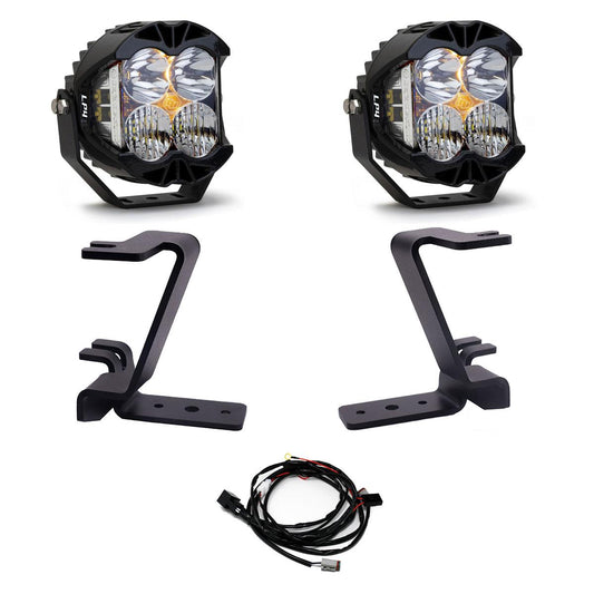 Baja Designs LP4 A-Pillar Kit 2023-On Ford F-250/350 Super Duty Driving/Combo Clear