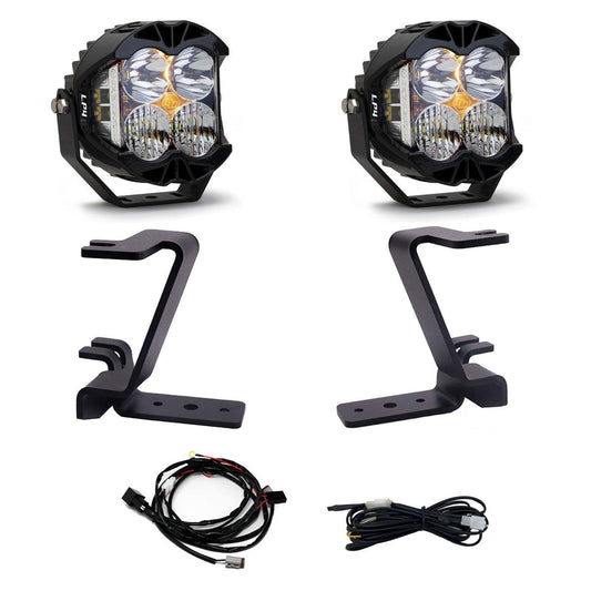 Baja Designs LP4 A-Pillar Kit 2023-On Ford F-250/350 Super Duty Driving/Combo Clear
