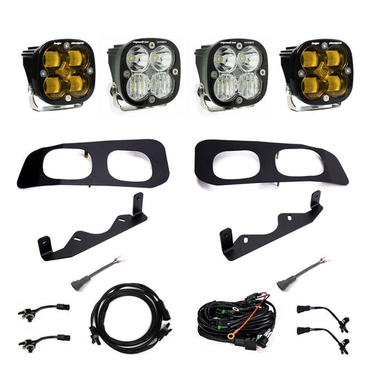 Baja Designs Squadron SAE/Sport Fog Pocket Kit 2023-On Ford F-250/350 Super Duty SAE Fog