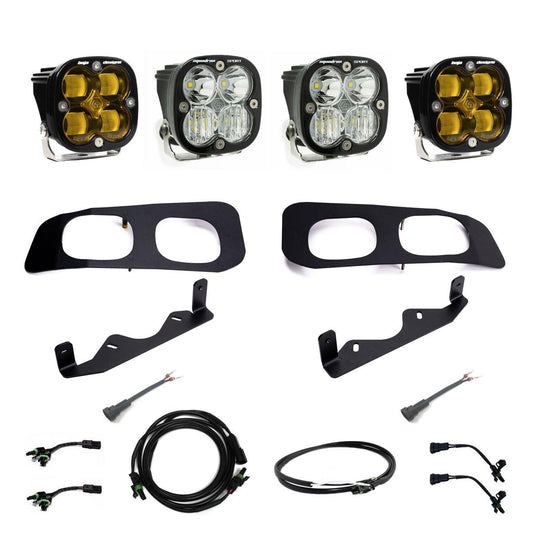 Baja Designs Squadron SAE/Sport Fog Pocket Kit 2023-On Ford F-250/350 Super Duty SAE Fog