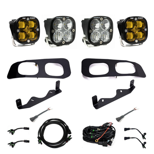 Baja Designs Squadron SAE/Pro Fog Pocket Kit 2023-On Ford F-250/350 Super Duty SAE Fog