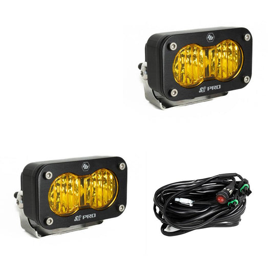 Baja Designs Wide Cornering LED Amber S2 Pro Pair