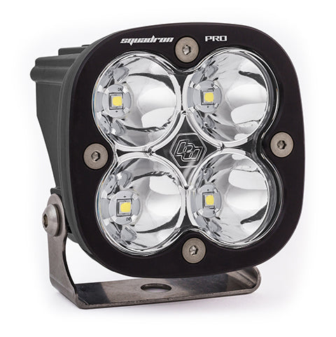 Baja Designs LED Light Pod Black Clear Lens Squadron Pro