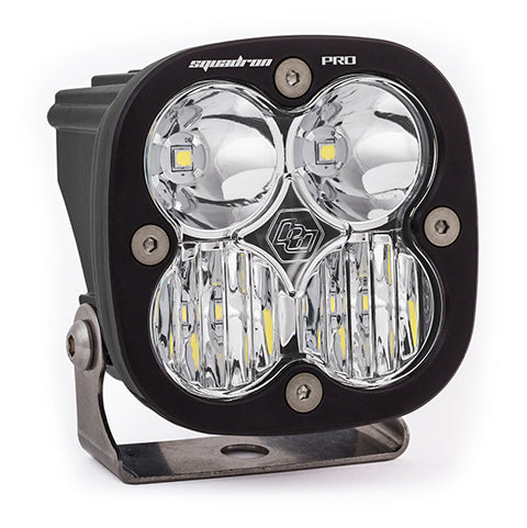 Baja Designs LED Light Pod Black Clear Lens Squadron Pro