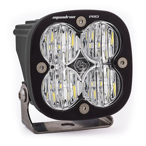 Baja Designs LED Light Pod Black Clear Lens Squadron Pro