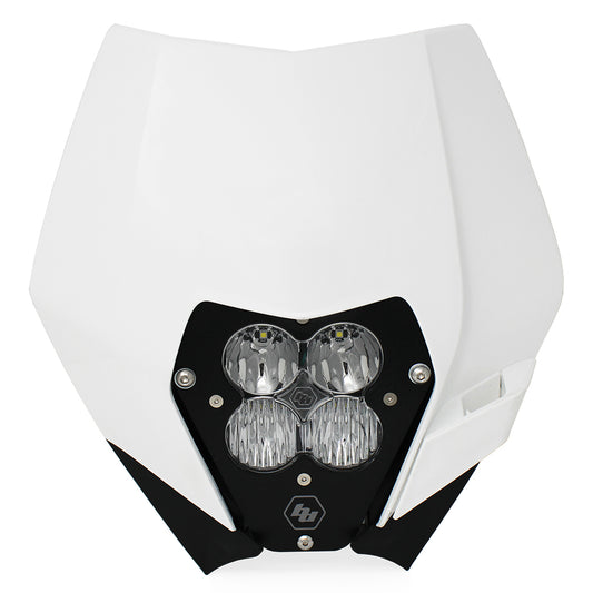 Baja Designs KTM Headlight Kit DC 08-14 W/Headlight Shell White XL Pro Series