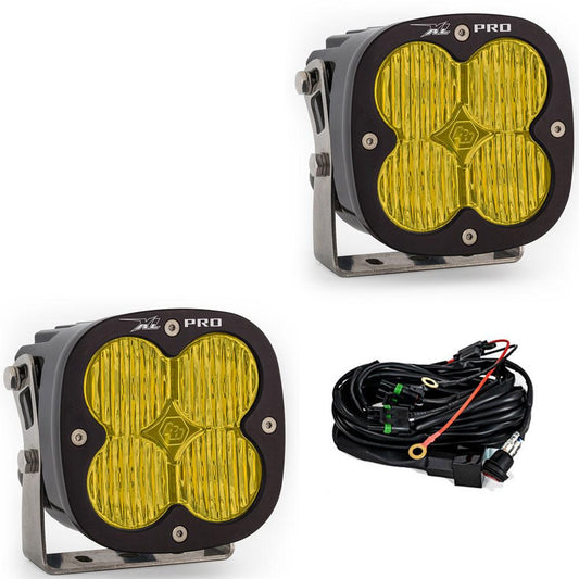Baja Designs LED Light Pods Amber Lens Pair XL Pro Series
