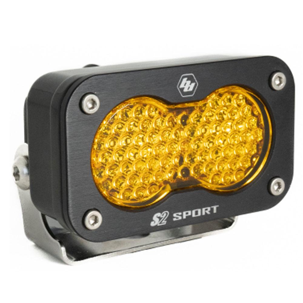 Baja Designs LED Work Light Amber Lens Each S2 Sport