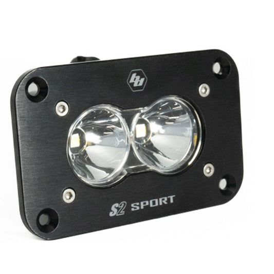 Baja Designs LED Work Light Clear Lens Flush Mount Each S2 Sport