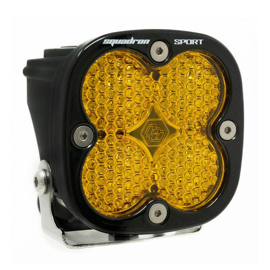 Baja Designs LED Light Pod Work/Scene Pattern Amber Squadron Sport