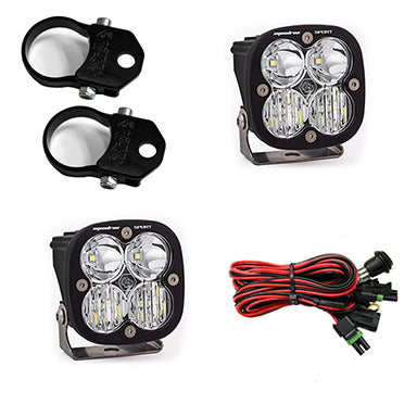 Baja Designs Polaris LED Light Pods 1.75 Inch Harness Kit Squadron Sport