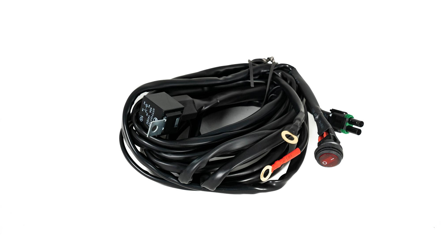 Baja Designs Squadron/S2/S1 On/Off 2-Pin Single Light Wiring Harness