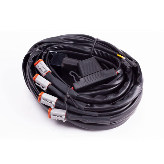 Baja Designs LP9, LP6, LP4 Wiring Harness - 4 Light Max