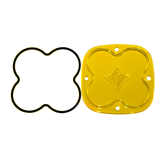 Baja Designs Squadron Light Pod Lens Kit (Spot; Amber)