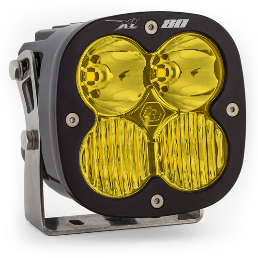 Baja Designs LED Light Pods Amber Lens Spot Pair XL80