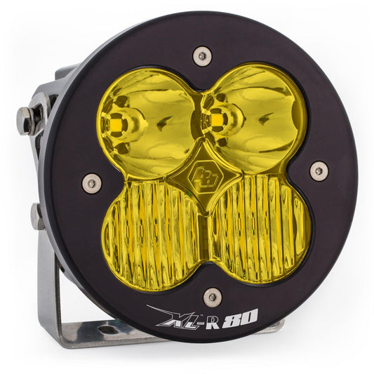 Baja Designs LED Light Pods Amber Lens Spot Pair XL R 80