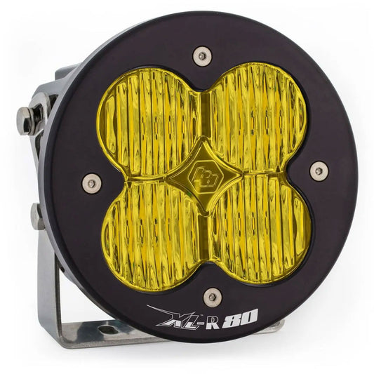 Baja Designs LED Light Pods Amber Lens Spot Pair XL R 80