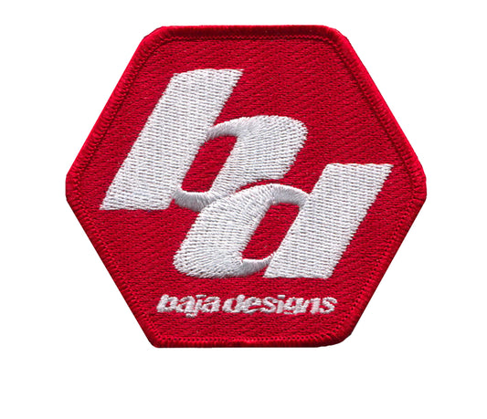 Baja Designs  Patch 3x3 Inch Red/White