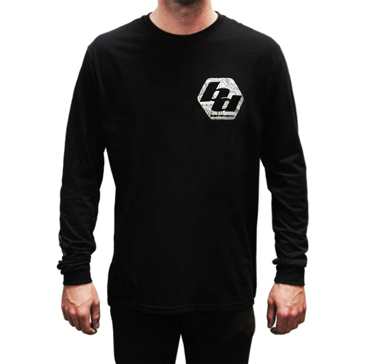 Baja Designs BD Black Men's Long Sleeve Shirt